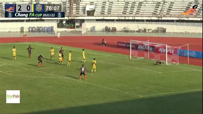 TH FC Bangkok Vs Surin FC 77 phút Vào, ghi bàn 3:0