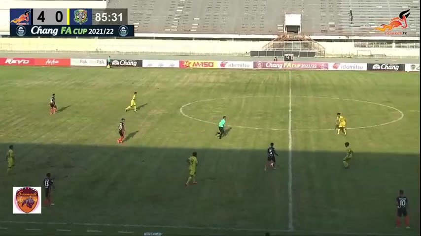 TH FC Bangkok Vs Surin FC 87 phút Vào, ghi bàn 5:0