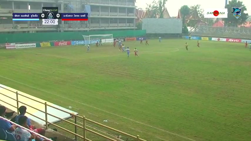 TH FC Pattaya Discovery United FC Vs Chachoengsao 23 phút Vào, ghi bàn 1:0