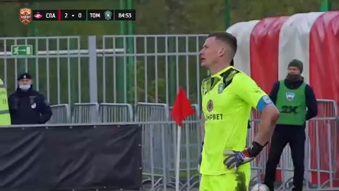 RUS D1 Spartak Moscow II Vs Tom Tomsk Vladislav Shitov Goal in 84 min, Score 2:0