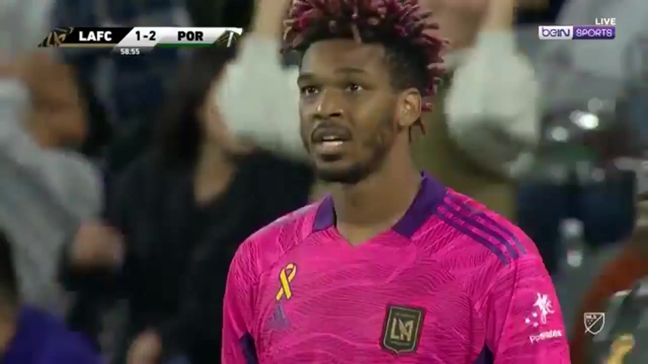 MLS Los Angeles FC Vs Portland Timbers 59 ทำประตู Dairon Estibens Asprilla Rivas ประตู, ทำคะแนน 1:2