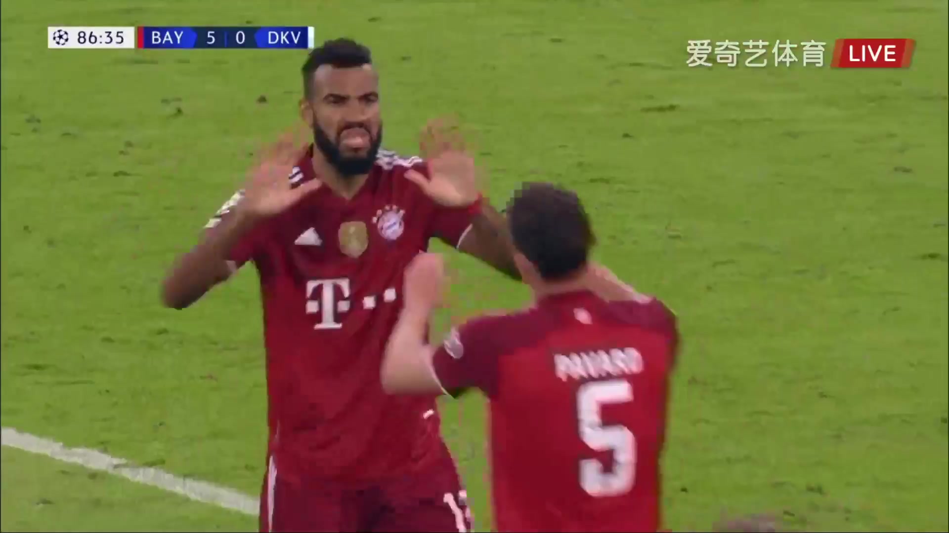 103 Bayern Munchen Vs Dynamo Kyiv 86 skor gol Eric Maxim Choupo-Moting, skor 5:0