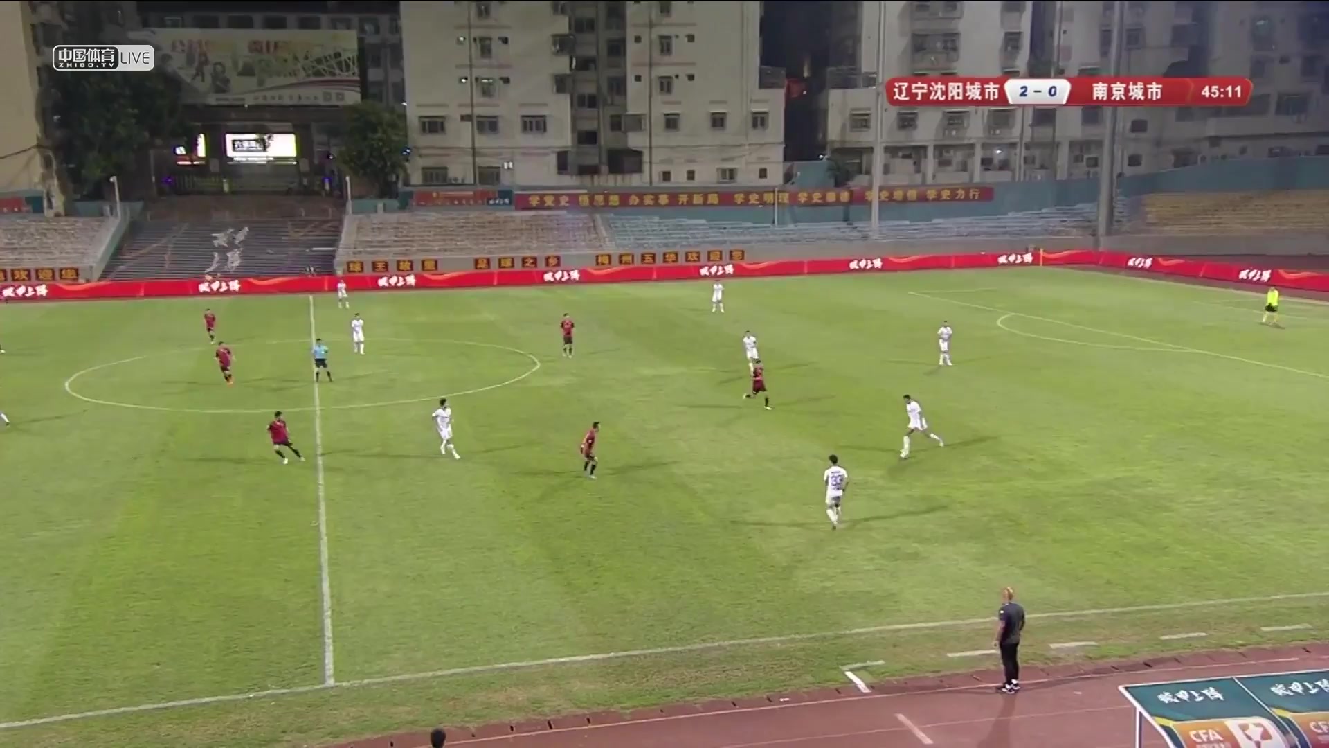 CHA D1 Shenyang City Public Vs Nanjing City 43 ทำประตู Du Junpeng ประตู, ทำคะแนน 2:0