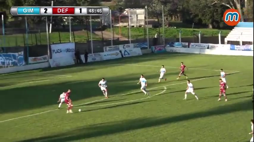 Torneo A Gimnasia C. Uruguay Vs Defensores Belgrano (VR) 84 phút Vào, ghi bàn 2:1