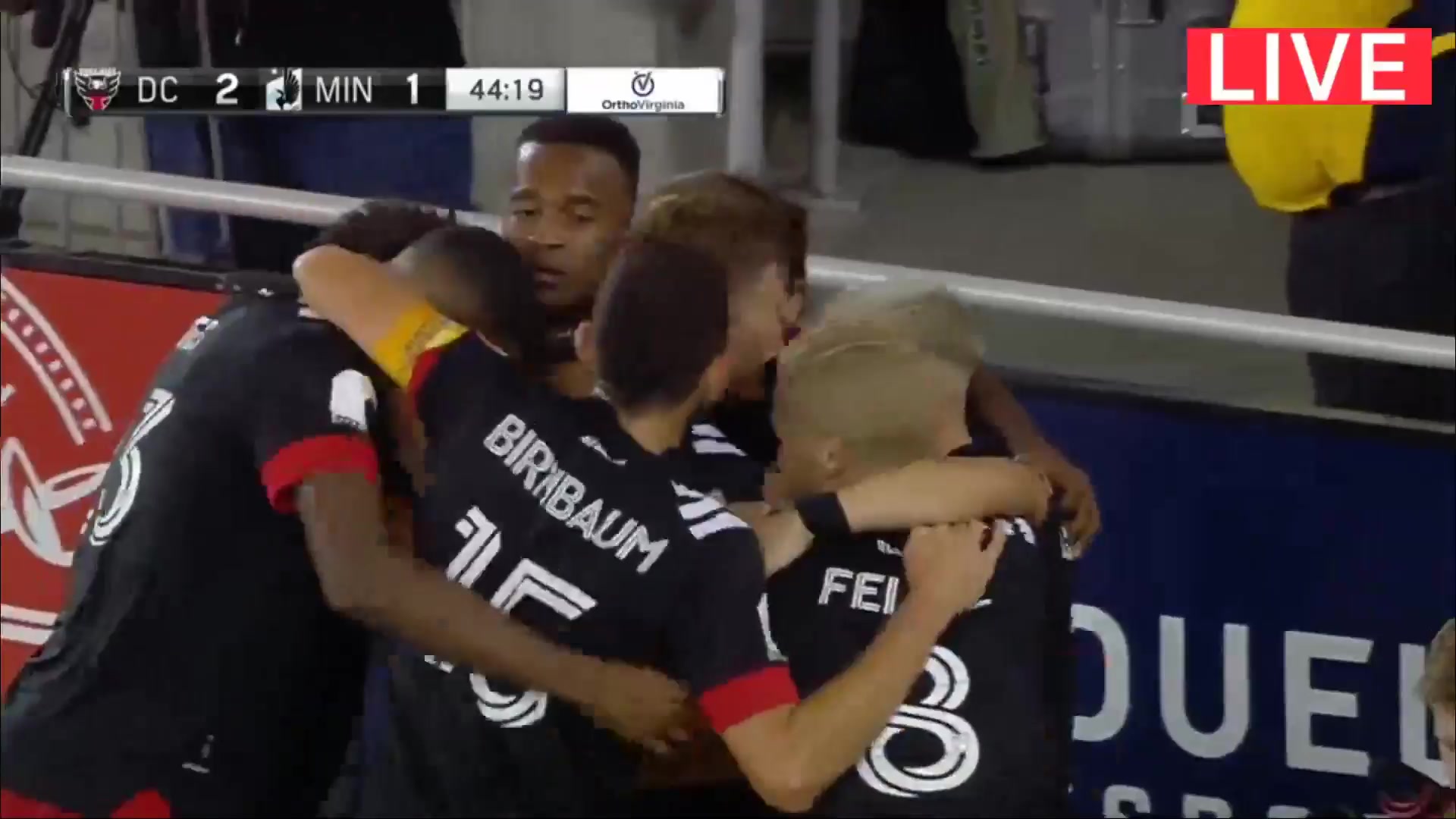 MLS DC United Vs Minnesota United FC 44 ทำประตู Julian Gressel ประตู, ทำคะแนน 2:1