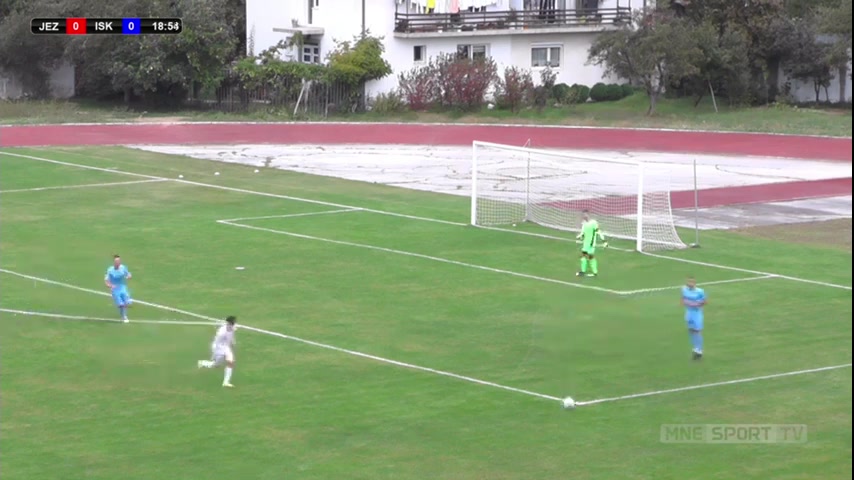 MNE D1 Jezero Plav Vs FK Iskra Danilovgrad Nikola Djurkovic Goal in 20 min, Score 1:0