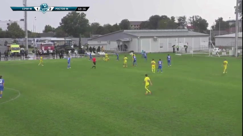 RUS YthC PFC Sochi Youth Vs FK Rostov Youth 69 ทำประตู  ประตู, ทำคะแนน 1:3