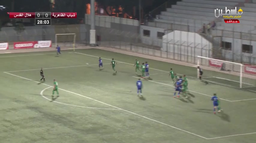 PALL Shabab Althahrea Vs Hilal AL Quds  Goal in 28 min, Score 0:1