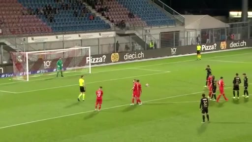 SUI D1 Vaduz Vs Thun 41 phút Alexander GerndtVào, ghi bàn 1:2