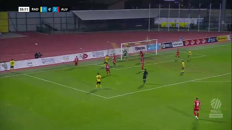 SLO D1 Radomlje Vs NK Aluminij Luka Gucek Goal in 56 min, Score 2:2