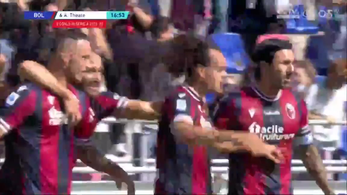 Serie A Bologna Vs Lazio 16 ทำประตู  ประตู, ทำคะแนน 2:0