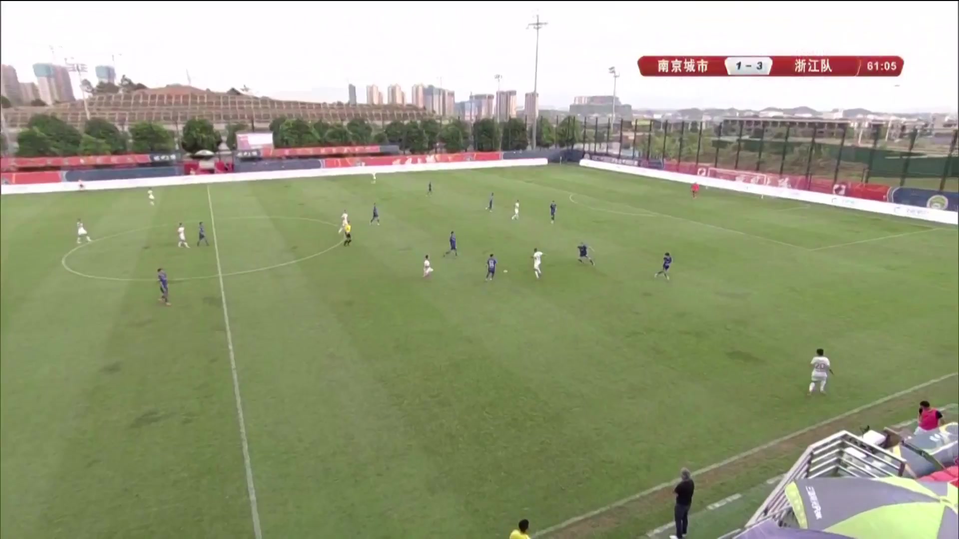 CHA D1 Nanjing City Vs Zhejiang Greentown 60 ทำประตู  ประตู, ทำคะแนน 1:3