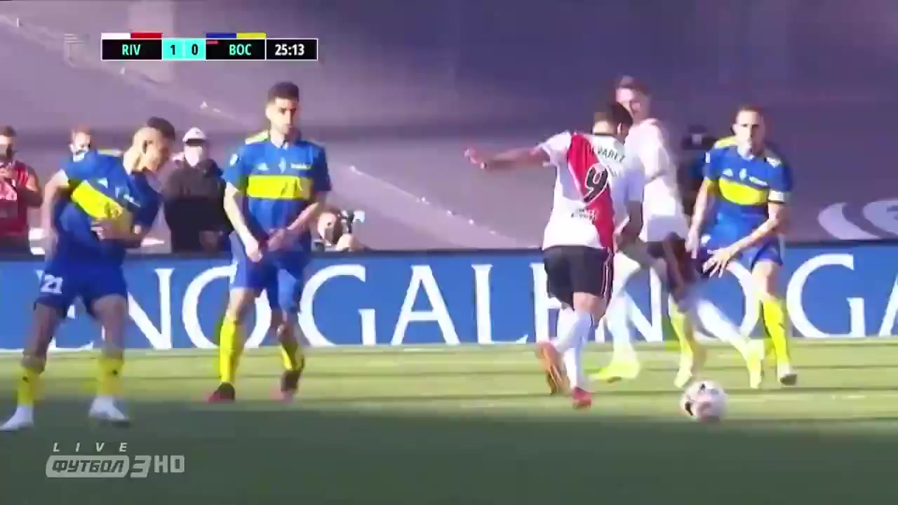 2 River Plate Vs Boca Juniors 25 skor gol Julian Alvarez, skor 1:0