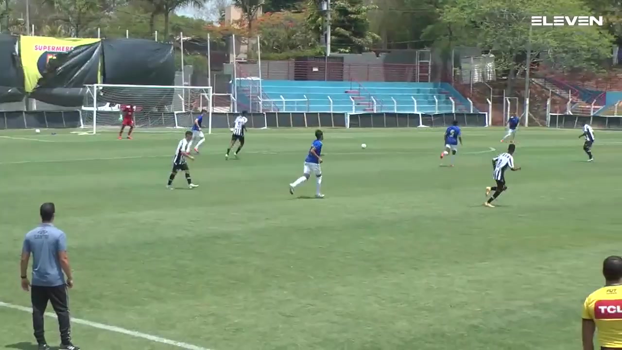 Bra YL Cruzeiro (Youth) Vs Santos (Youth) Bolivia Goal in 84 min, Score 3:0