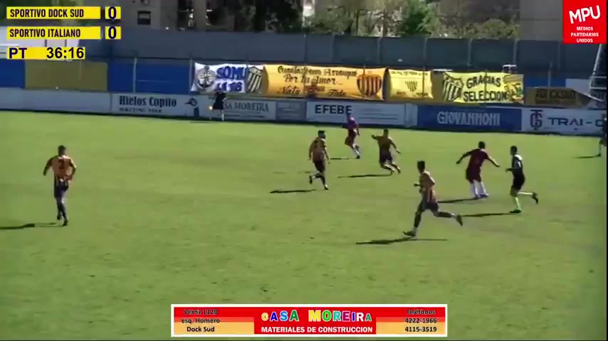 ACT  M Sportivo Dock Sud Vs Sportivo Italiano 37 phút Vào, ghi bàn 0:1