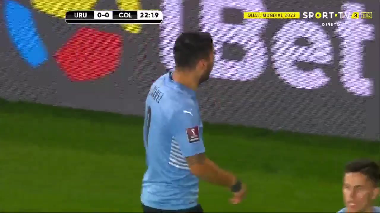 WCPSA Uruguay Vs Colombia  Goal in 21 min, Score 1:0