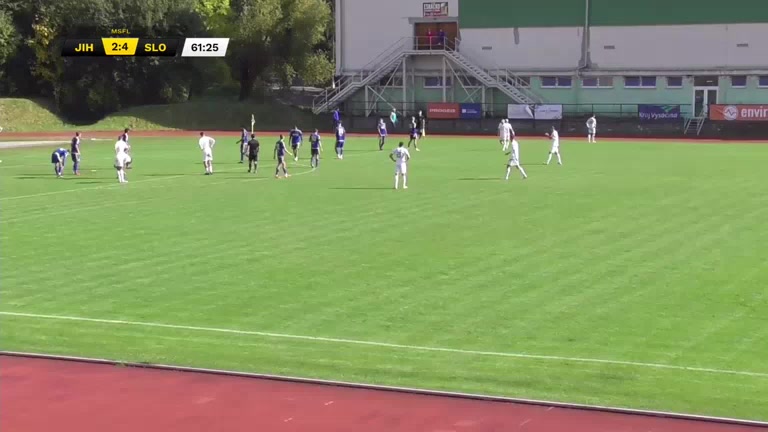 CZE CFL Vysocina Jihlava B Vs Slovacko II 62 phút Vào, ghi bàn 2:5