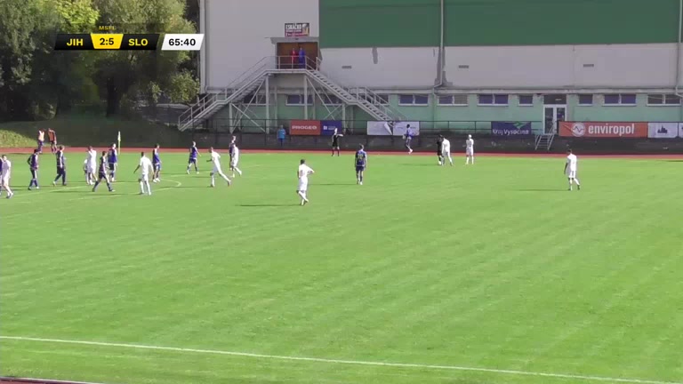 CZE CFL Vysocina Jihlava B Vs Slovacko II 66 phút Vào, ghi bàn 2:6