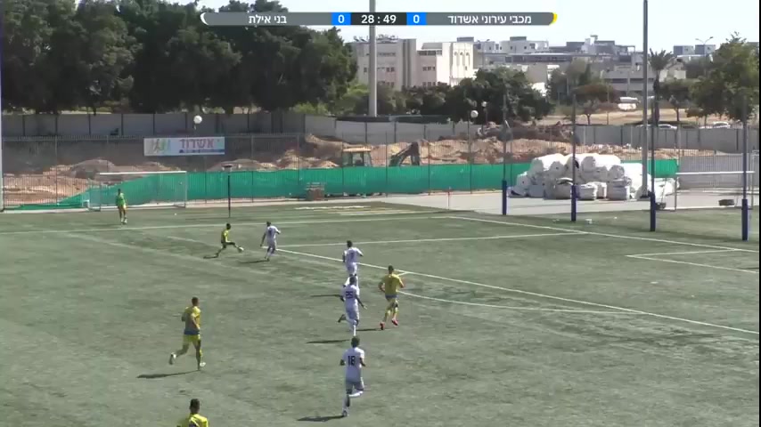 ISR D3 SC Maccabi Ashdod Vs Bnei Eilat Suissa Goal in 29 min, Score 1:0