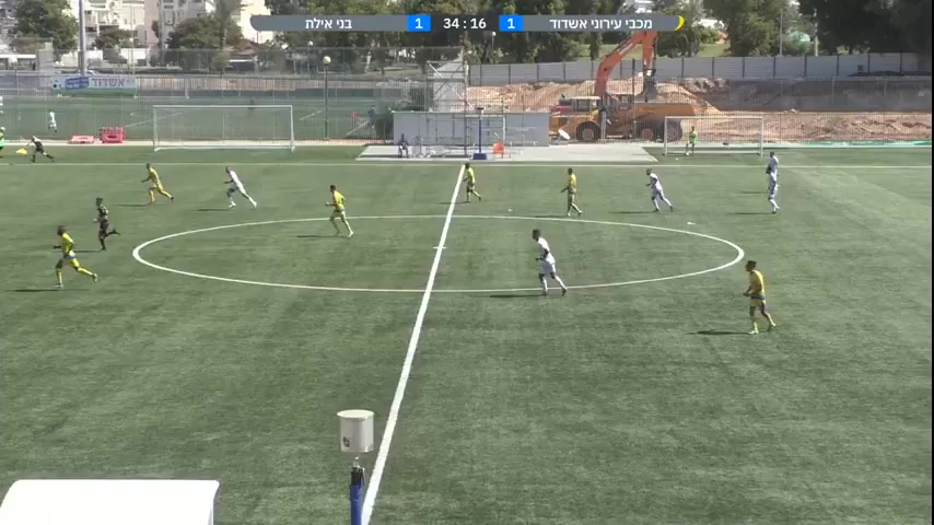 ISR D3 SC Maccabi Ashdod Vs Bnei Eilat Amer Goal in 34 min, Score 1:2