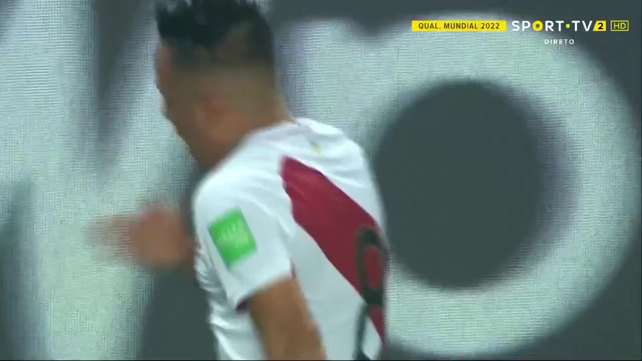 WCPSA Peru Vs Chile Christian Cuevas Goal in 34 min, Score 1:0