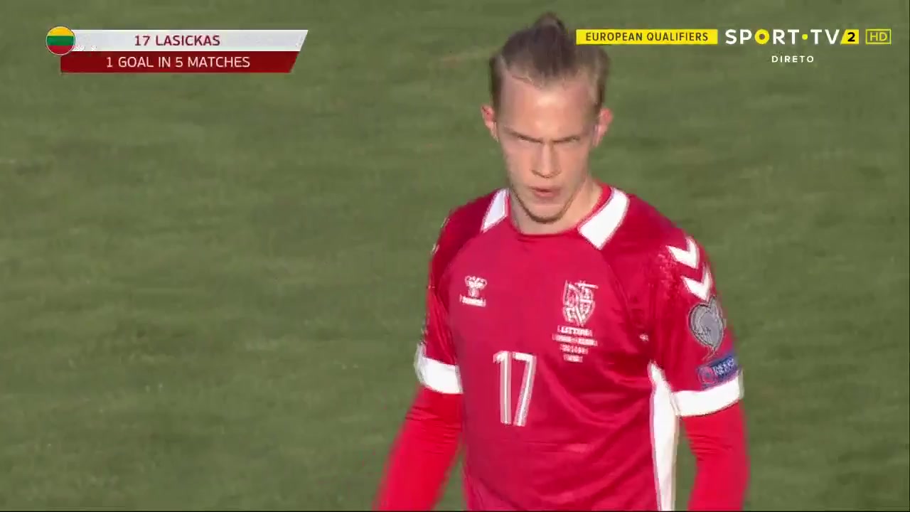 WCPEU Lithuania Vs Bulgaria Justas Lasickas Goal in 18 min, Score 1:0