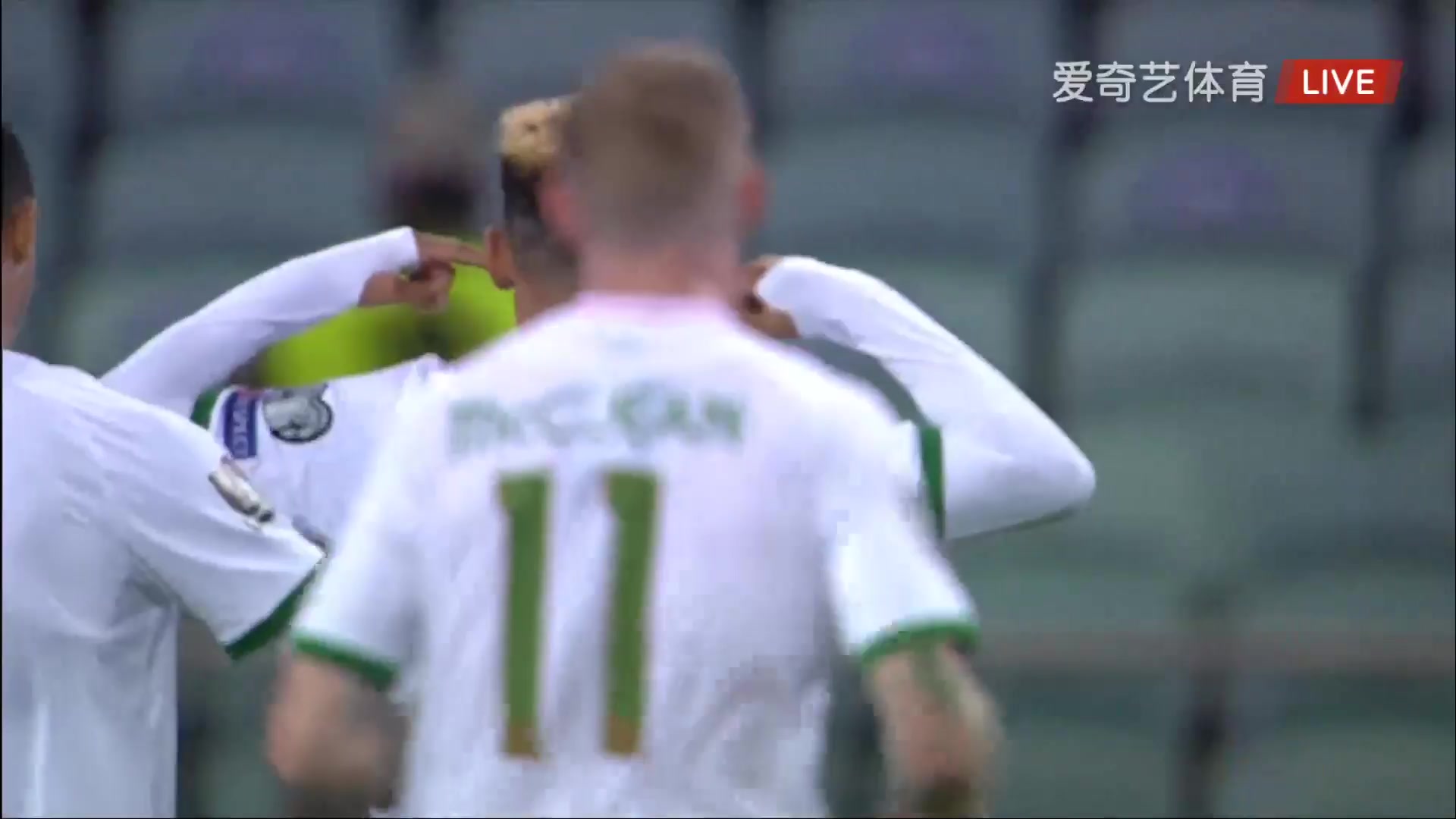 WCPEU Azerbaijan Vs Ireland Callum Robinson Goal in 38 min, Score 0:2