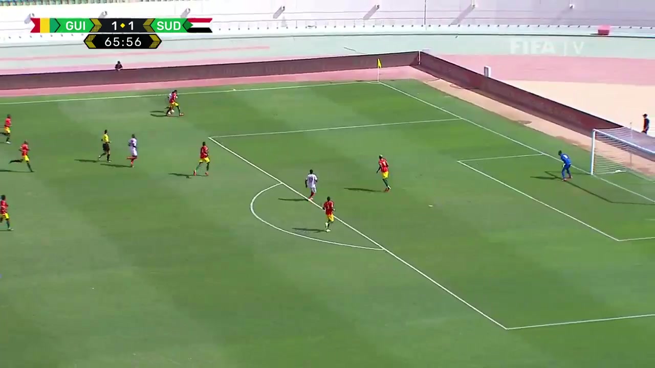 WCPAF Guinea Vs Sudan Mohamed Bayo Goal in 66 min, Score 2:1