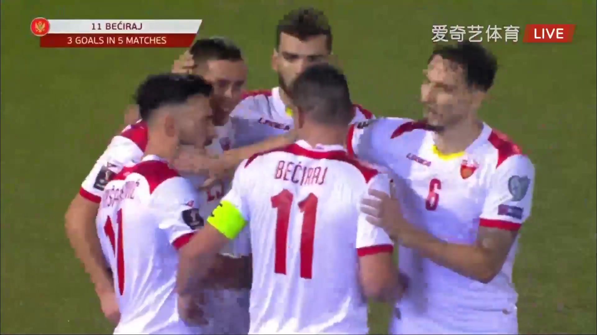 WCPEU Gibraltar Vs Montenegro Fatos Beqiraj Goal in 67 min, Score 0:3