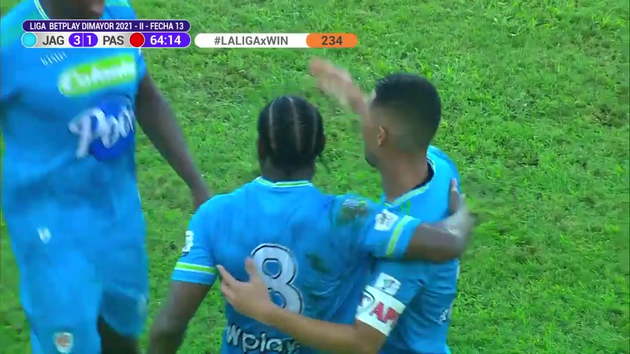 COL D1 Jaguares de Cordoba Vs Deportivo Pasto 68 phút Vào, ghi bàn 4:1