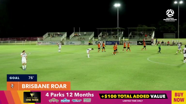 AUS QSL Brisbane Roar (Youth) Vs Magpies Crusaders 76 phút Vào, ghi bàn 5:0