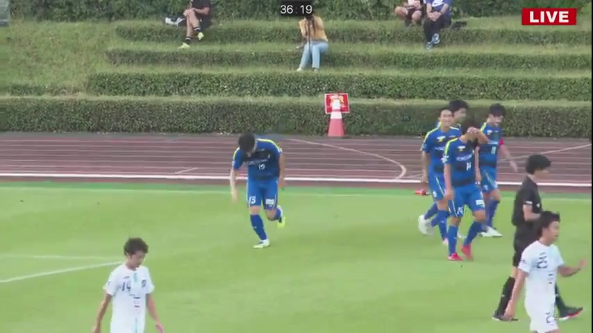 JPN JFL Yokogawa Musashino Vs FC Tiamo Hirakata Iijima Goal in 81 min, Score 2:1