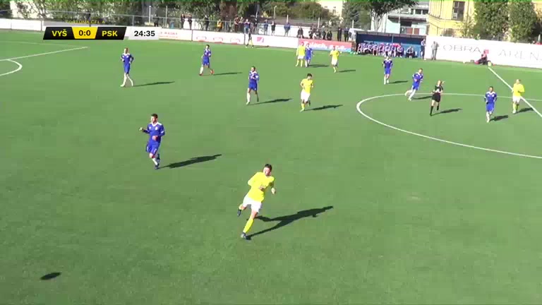 CZE CFL Vysehrad Vs FC Pisek 25 phút Vào, ghi bàn 0:1