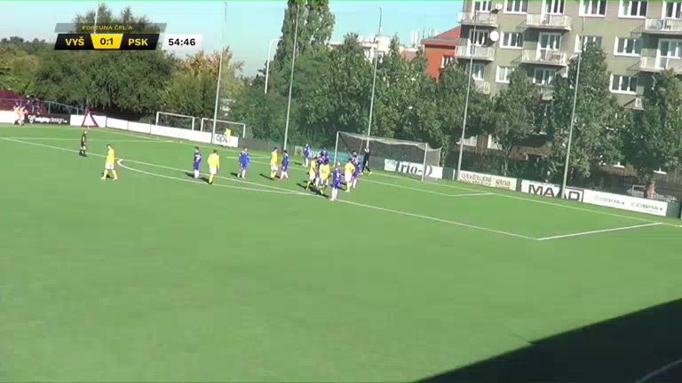 CZE CFL Vysehrad Vs FC Pisek 55 phút Vào, ghi bàn 0:2