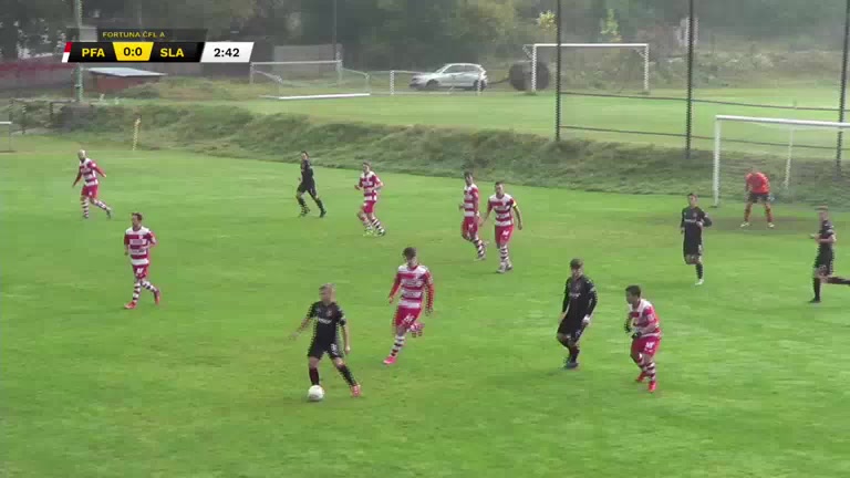 CZE CFL Povltava FA Vs Slavia Prague B 2 phút Vào, ghi bàn 1:0