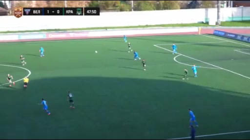 RUS D1 Veles Vs FK Krasnodar 2 Oleg Isaenko Goal in 49 min, Score 1:1