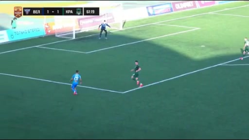 RUS D1 Veles Vs FK Krasnodar 2 Ayub Batsuev Goal in 62 min, Score 2:1