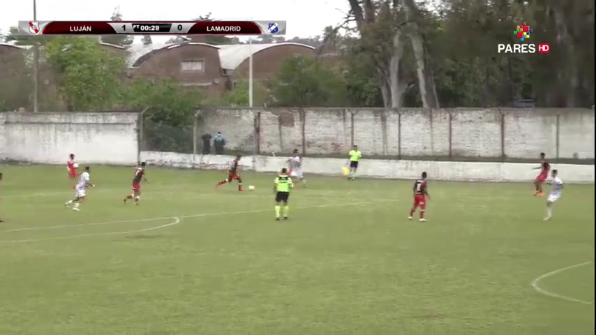 ACT  M Club Lujan Vs General Lamadrid Perez Goal in 42 min, Score 1:0