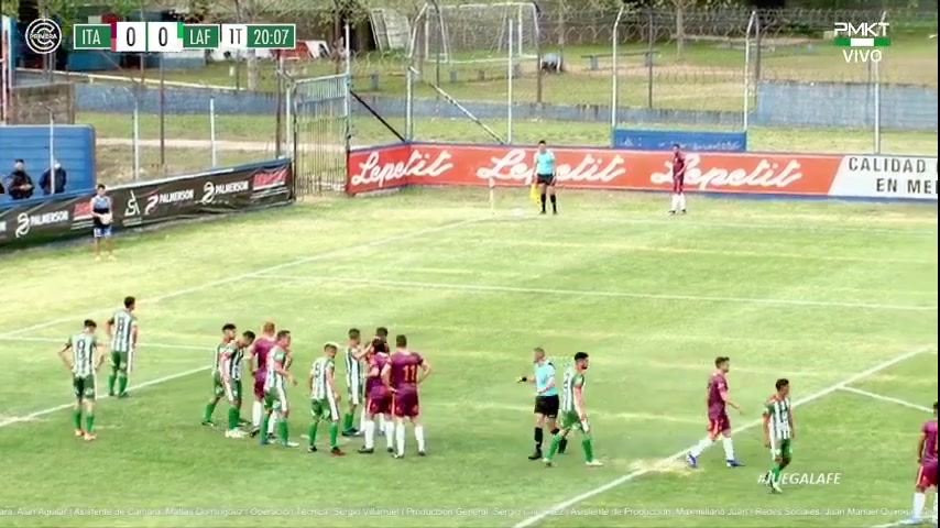 ACT  M Sportivo Italiano Vs Deportivo Laferrere 22 phút Vào, ghi bàn 1:0