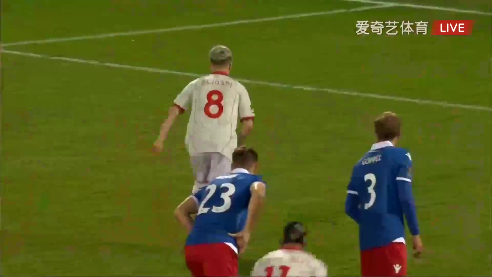 WCPEU Liechtenstein Vs North Macedonia Ezgjan Alioski Goal in 65 min, Score 0:2