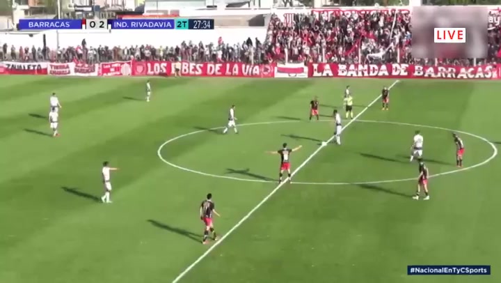 ARG D2 Barracas Central Vs Independiente Rivadavia 72 phút Mauro AlbertengoVào, ghi bàn 1:2
