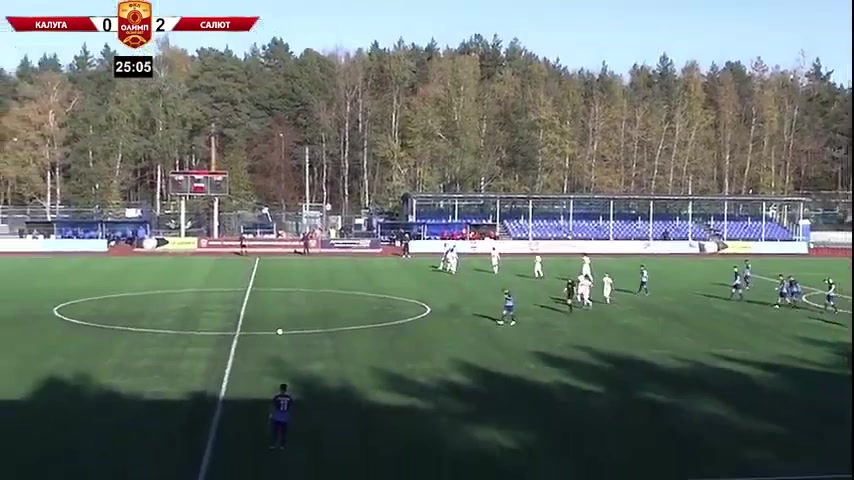 RUS D2 FK Kaluga Vs Salyut-Energia Belgorod 25 phút Vào, ghi bàn 0:2