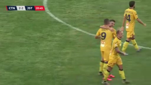 意丙1C 卡塔尼亚 Vs 史泰比亚 28分Eusepi进球,比分2:2