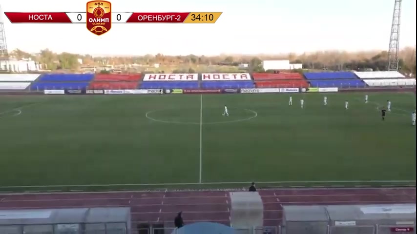 RUS D2 Nosta Novotroitsk Vs FK Orenburg-2 34 phút Vào, ghi bàn 1:0
