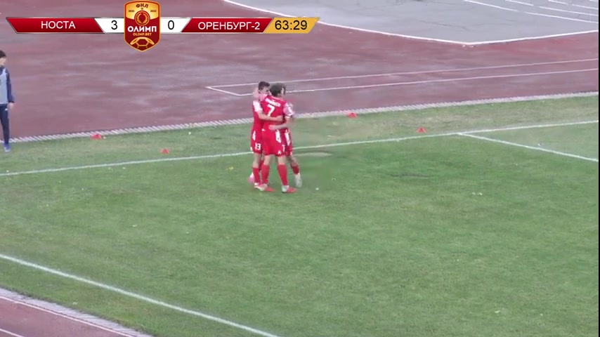 RUS D2 Nosta Novotroitsk Vs FK Orenburg-2 65 phút Vào, ghi bàn 3:0