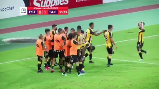 VEN D1 Estudiantes Merida FC Vs Deportivo Tachira 33 ทำประตู  ประตู, ทำคะแนน 0:1