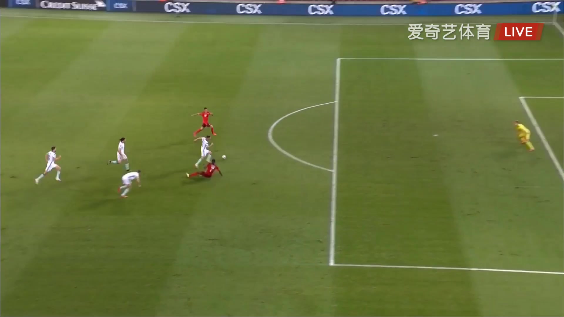 WCPEU Switzerland Vs Northern Ireland Steven Zuber Goal in 45+ min, Score 1:0