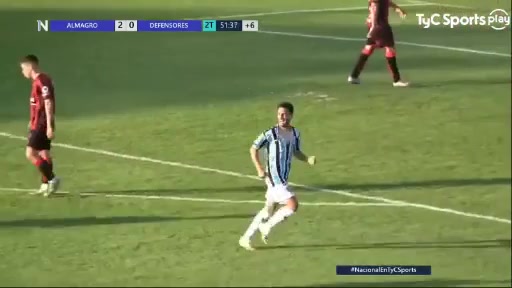 ARG D2 Almagro Vs Defensores de Belgrano  Goal in 97 min, Score 2:0