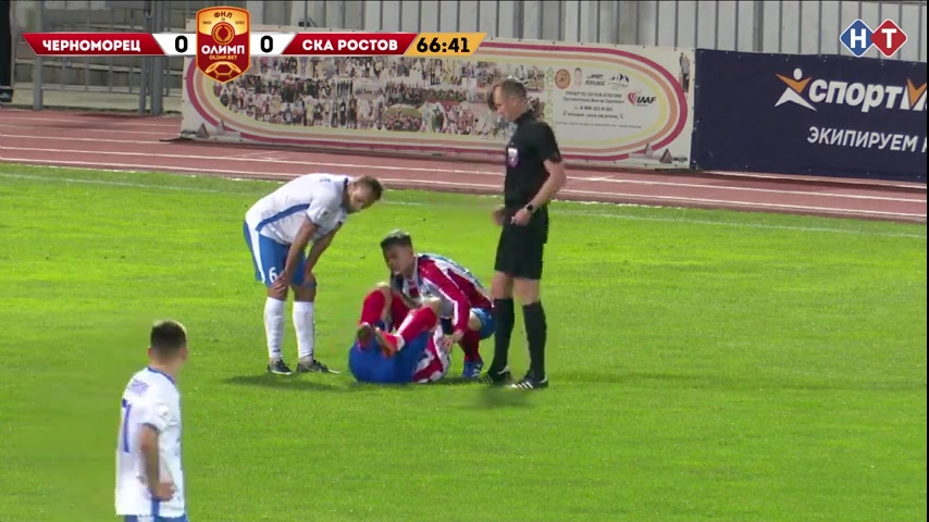 RUS D2 Chernomorets Novorossiysk Vs SKA Rostov 67 phút Vào, ghi bàn 0:1