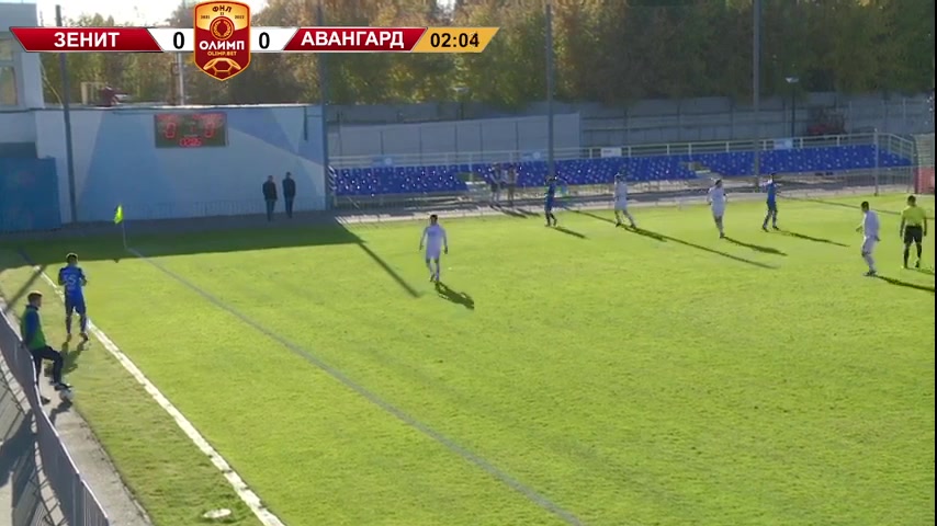 RUS D2 Zenit Penza Vs Avangard 1 phút Vào, ghi bàn 1:0